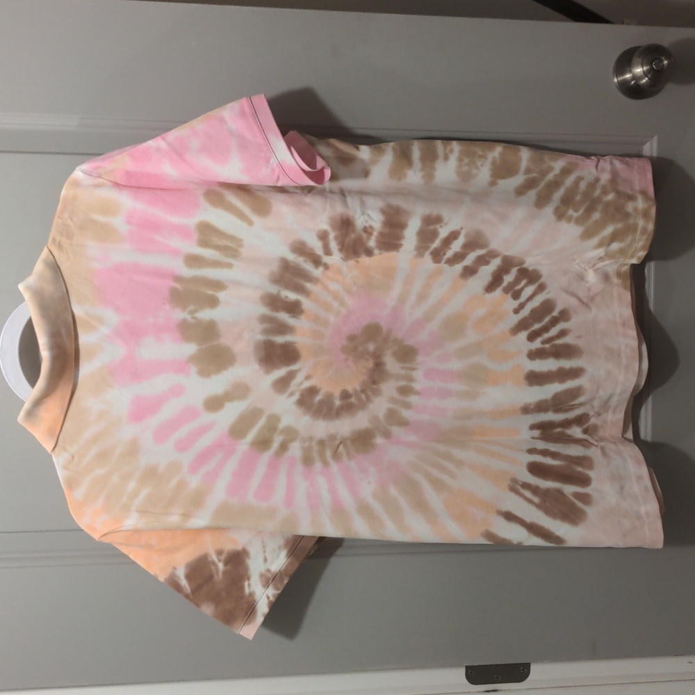 LANDS' END TIE DYE POLO 1X - Picture 7 of 9